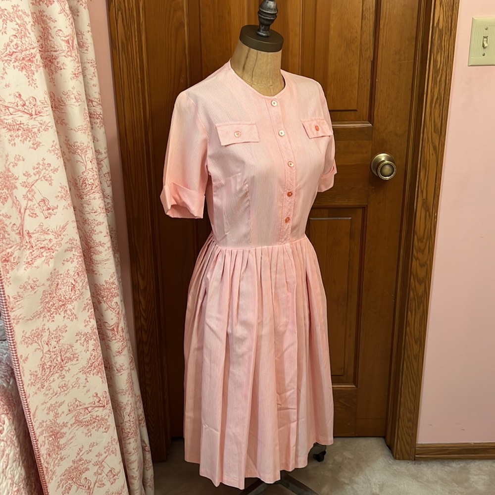 Vintage striped dress size small